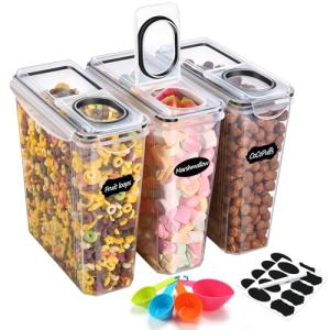 YASHE Botes Cocina Almacenaje Juego de 3 Piezas (3.7L), Rec…