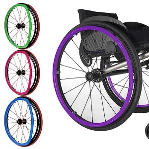 Fundas antideslizantes para llantas de silla de ruedas de 2…