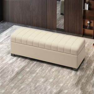 Banco zapatero con almacenamiento asiento tapizado, moderno…