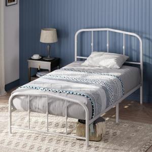 Zinus 30 cm Heidi - Estructura de Cama con Plataforma de Me…