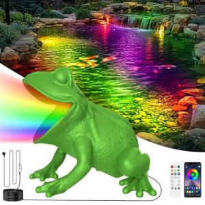 OSREE Luces para Estanque con Control APP, 6W Luz Sumergibl…