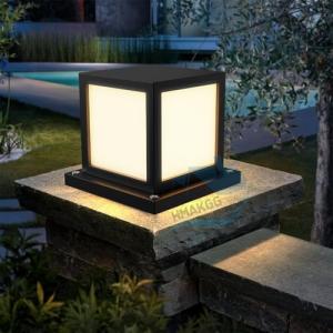 HMAKGG Farolas Exterior Jardin LED, 12W Lampara Sobremuro E…