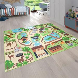 Paco Home Alfombra de niños, Alfombra de Juego para Habitac…