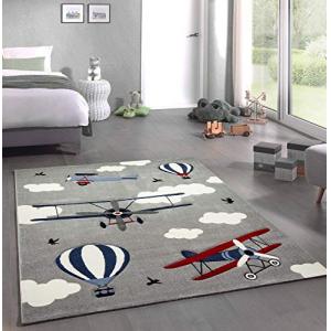 CARPETIA Alfombra Infantil Alfombra de Aprendizaje Aviones…