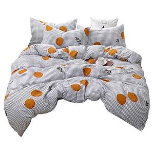 Chickwin Juego de Ropa de Cama, Color Suave y Confortable C…