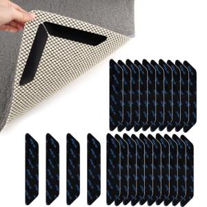 PBUSPU 24 Pcs Antideslizantes para Alfombras, Reutilizable…