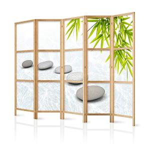 murando - Biombo XXL SPA Zen Oriente 225x171 cm 5 Paneles L…