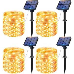 litogo Guirnaldas Luces Exterior Solar [4 Pack] Luces Led S…