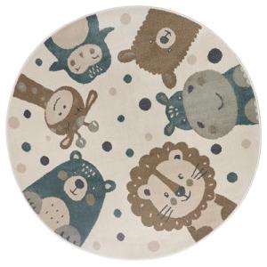 Hanse Home Adventures Alfombra Infantil Redonda, diseño de…