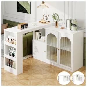 Wyibwy Mesa de bar giratoria 360° (cuerpo principal 120 x 4…