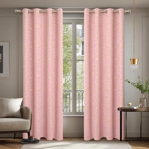 Deconovo Cortinas con Ojales, Cortinas Opacas para Sala de…