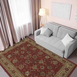 Ottomanson Ottohome - Alfombra, base de goma, diseño persa…