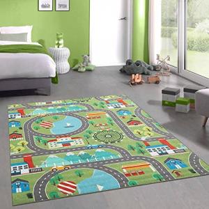 CARPETIA Alfombra de Juegos para Niños - Ciudad & Noria de…