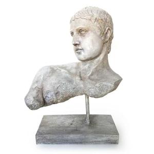 Rocking Gifts Figura Decorativa Busto Griego Romano Escultu…