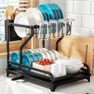 BKXCHA Escurreplatos de Acero Inoxidable Escurridor de Plat…