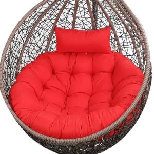 Silla columpio de ratán de gran tamaño para exteriores con…