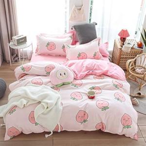 Meiju Juego de Ropa de Cama 3 Piezas, Fruta Estampado Nórdi…