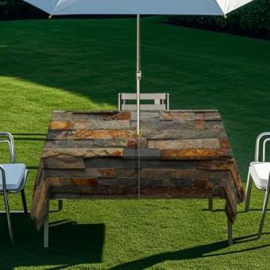 Chickwin Mantel Impermeable Rectangular, Exterior Mantel pa…