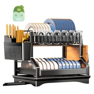 KIMIGO Escurreplatos Acero Inoxidable,Escurridor de Platos,…