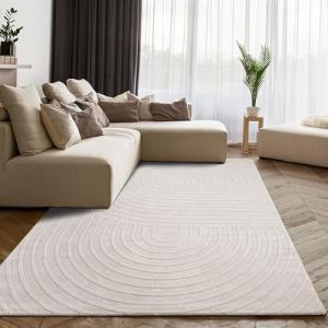 Paco Home Alfombra de Sala y Dormitorio, Diseño Moderno esc…