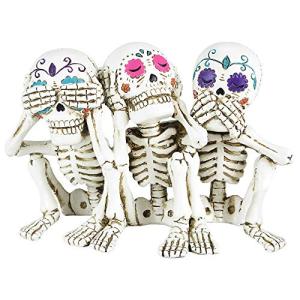 Nemesis Now Three Wise Calaveras - Figura de Esqueleto (20,…