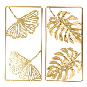 Fdit Escultura de Hoja de Ginkgo para Decoración de Pared,…