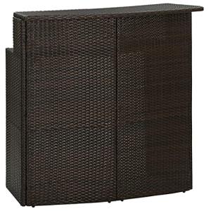 vidaXL Mesa Alta de Jardín Muebles Mobiliario Cocina Salón…