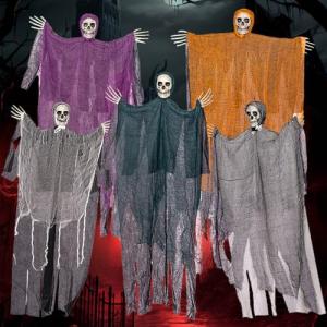 Purpledi Halloween Decoracion Terror, 5PCS Decoración Fanta…