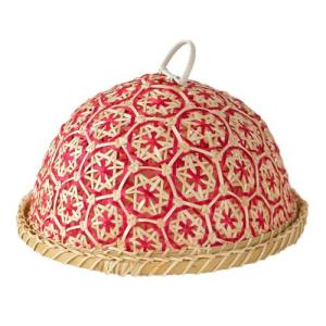 Gaxcent Cesta De Frutas con Mosquitera, Bambú Protector con…