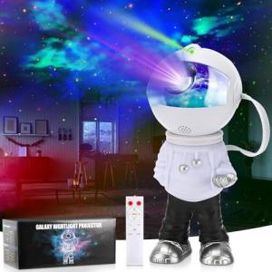 Gowkeey Astronaut Galaxy Star Projector Starry Night Light,…