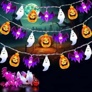 Kiuiom 6M 40LED Guirlandes Lumineuses Halloween,LED Hallowe…