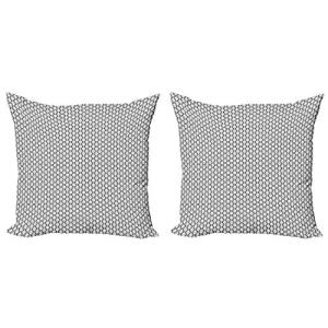 ABAKUHAUS Étnico Set de 2 Fundas para Cojín, Ornamental rem…