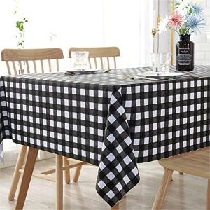 Chickwin Mantel Antimanchas Rectangular Moda Patrón, PVC Ma…