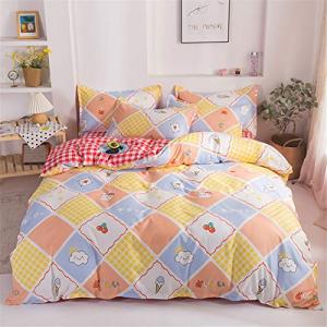 Chickwin Juego de Ropa de Cama 3 Piezas, Dibujos Animados E…