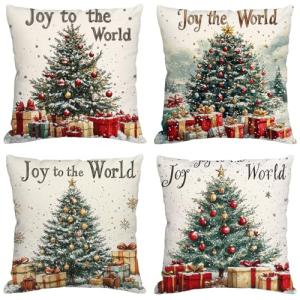 Navidad Cojines Exterior Impermeable Terciopelo Fundas Coji…