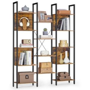 VASAGLE Librería, Estantería de Almacenamiento, con 14 Esta…