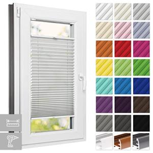 Estika Estores Plisados ​a Medida con taladrar, 23 Colores,…
