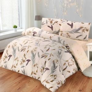 BESCH Juego de Funda Nordica Estampada 4 Piezas de Microfib…