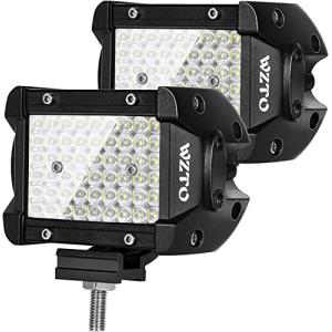 Focos LED Tractor, WZTO 2PCS 4" 300W 30000LM Luz de Trabajo…