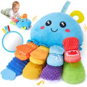 hahaland Juguetes Bebes 0-3 Meses - Pulpo de Peluche Suave…