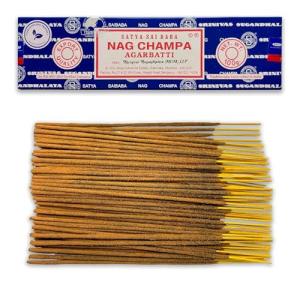 Varillas de Incienso Satya Nag Champa - 1 Paquete de 100 g…