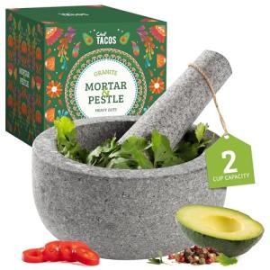 Chef Tacos Mortero Cocina - Molcajete Mexicano Piedra Volcá…