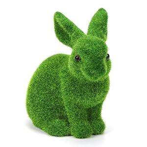 Meleager Conejo de Pascua, 1 Pieza Conejito de Pasto Verde,…