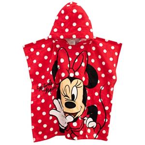 Disney Toalla para niñas Minnie Mouse Poncho con Capucha pa…