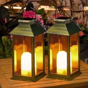 Joycome Farolillos Solares Exterior 2 Piezas Grande Lampara…