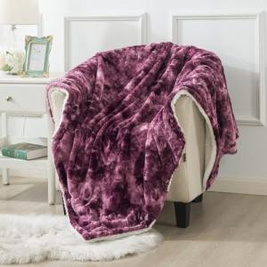 Wajade Coperta in Pelliccia Sintetica Sherpa, morbida, morb…