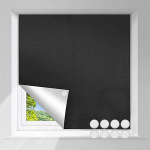 Estores Opacos magnética para Ventana, Cortinas Opacas Esto…