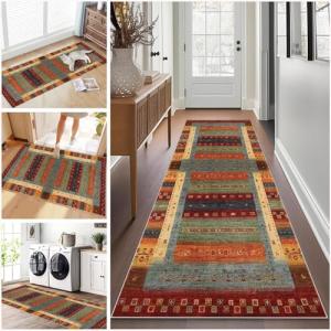 Alfombra de Pasillo, Alfombras Cocina Lavable Antideslizant…