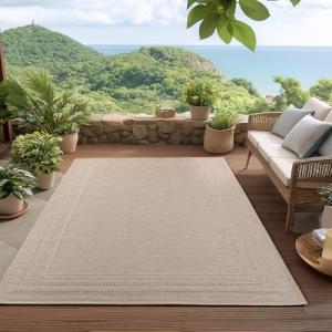 HomebyHome Alfombra Exterior y Interior 200x300 (200 x 290…