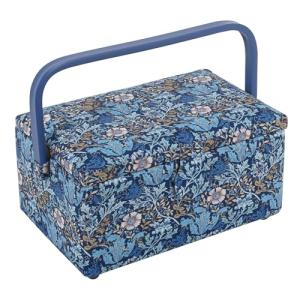 Hobby Gift Caja de costura mediana: tela de algodón con dis…